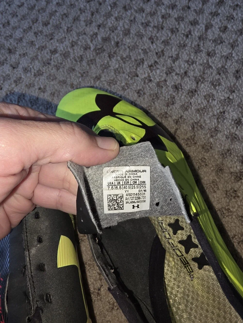 Under Armour Spotlight Fg Soccer Cleats
